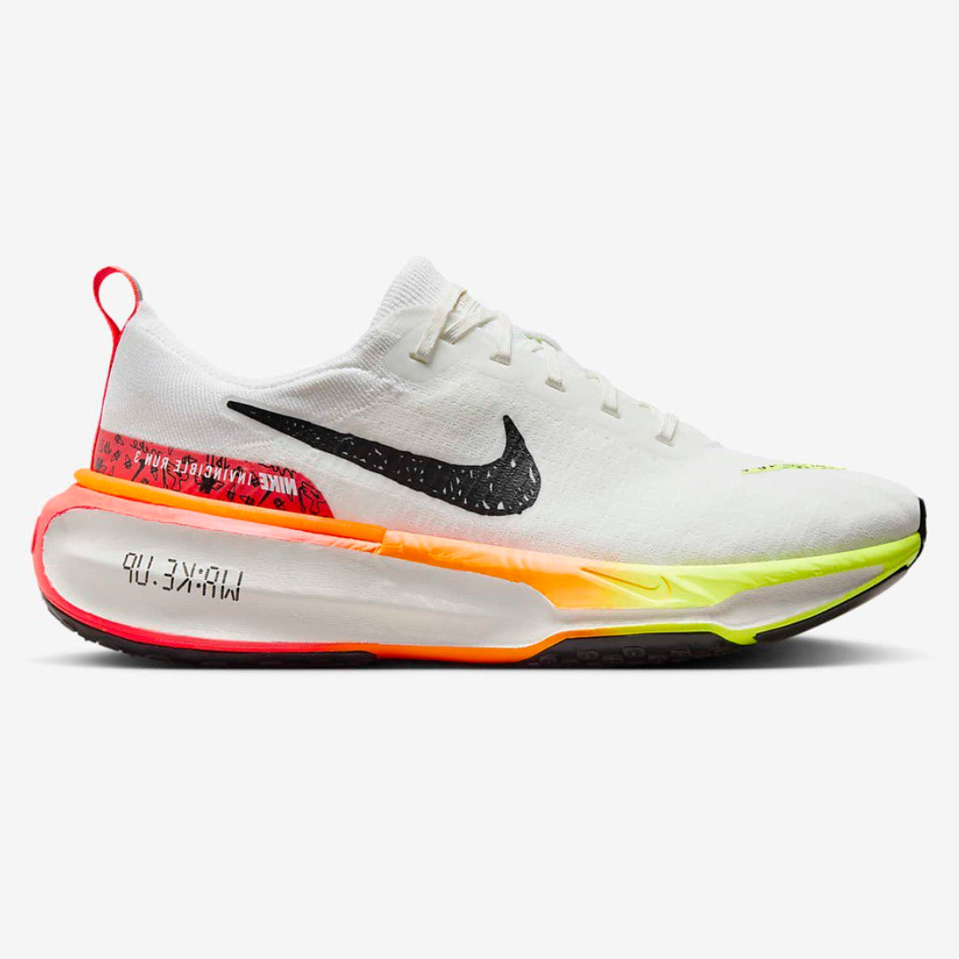 Nike Invincible Run 3 White Bright Crimson