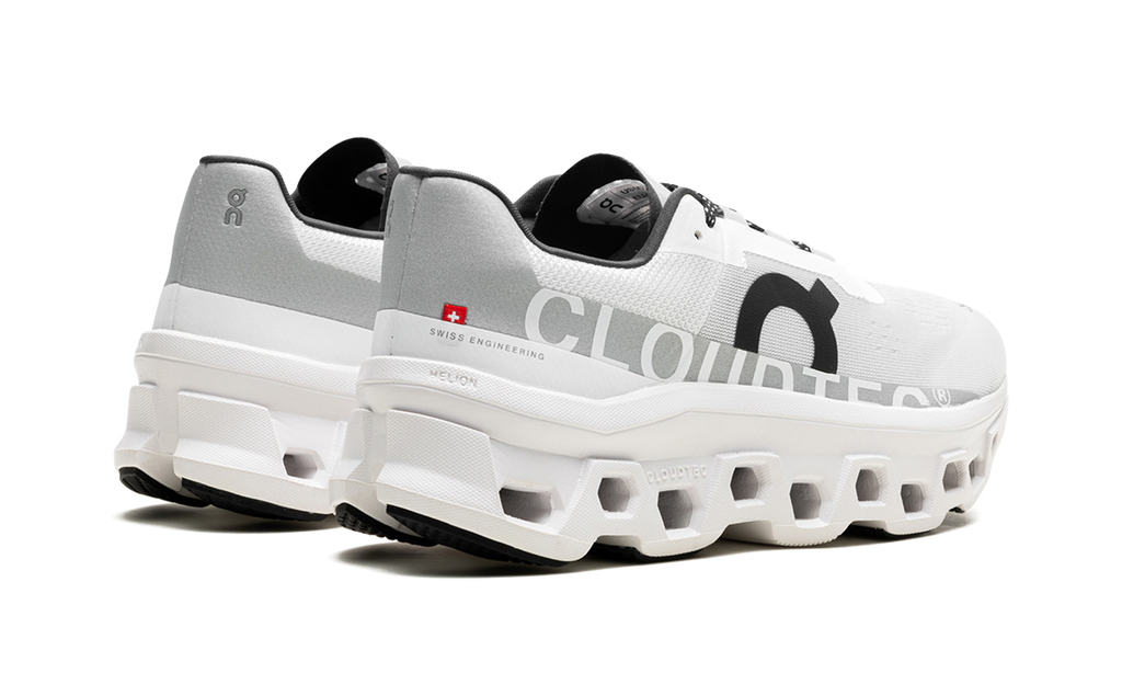 On Cloudmonster "All White"