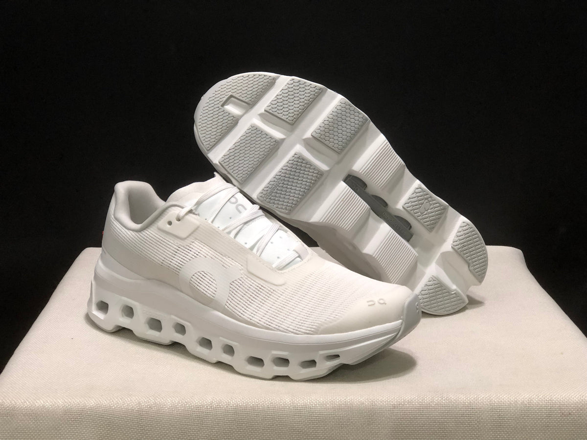 On Cloudmonster Void White