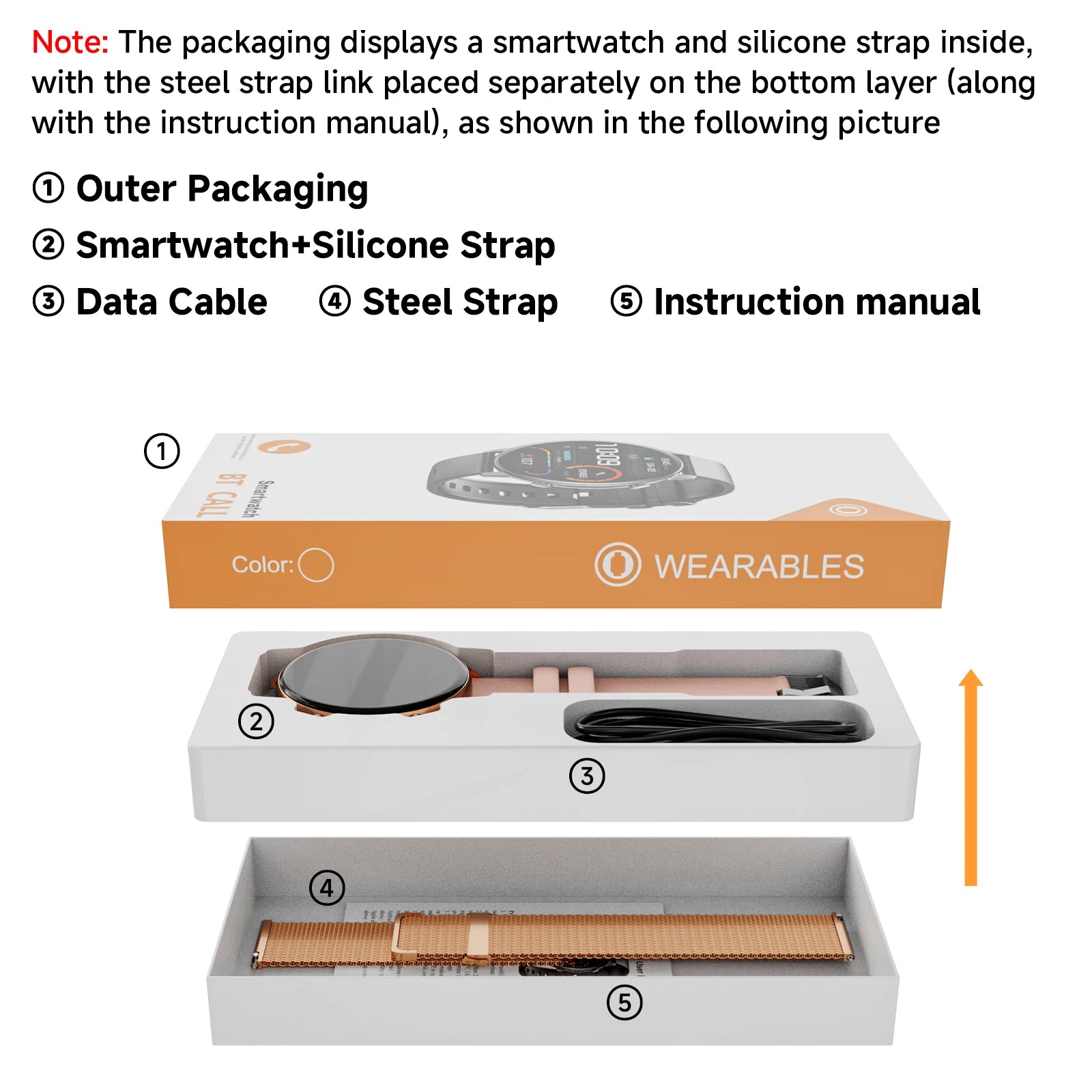 Relógio inteligente feminino 2025