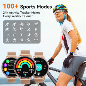 Relógio inteligente feminino 2025