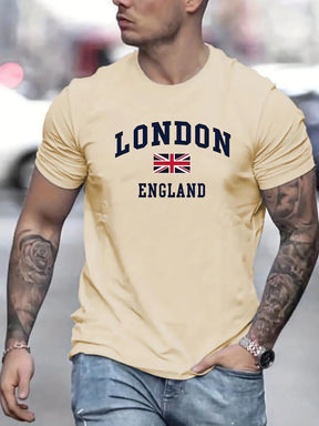 Camisa 100% algodão puro casual London England