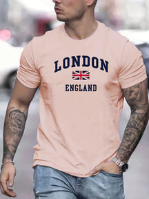 Camisa 100% algodão puro casual London England