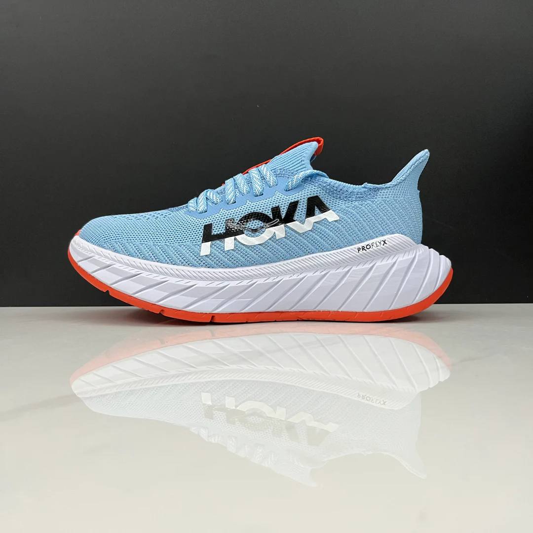 Hoka Carbon X3 - Azul/Vermelho